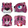Load image into Gallery viewer, Crazy Safety Bicycle helmet Leopard bicycle helmet