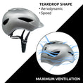 Load image into Gallery viewer, Aero urban bicycle helmet
