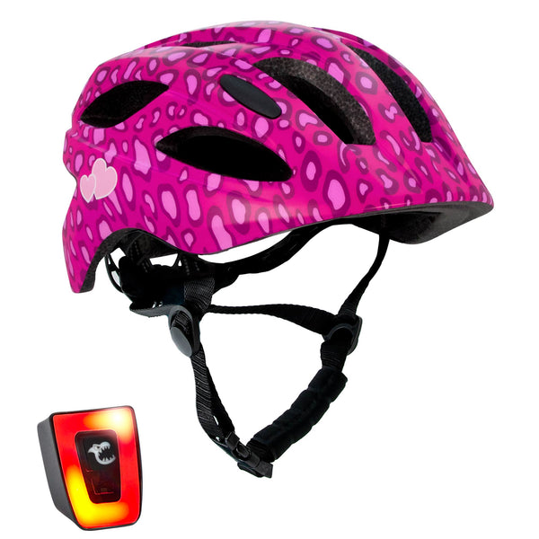 Spots Bicycle Helmet - Pink