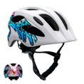 Load image into Gallery viewer, Graffiti Splash children's helmet with light
