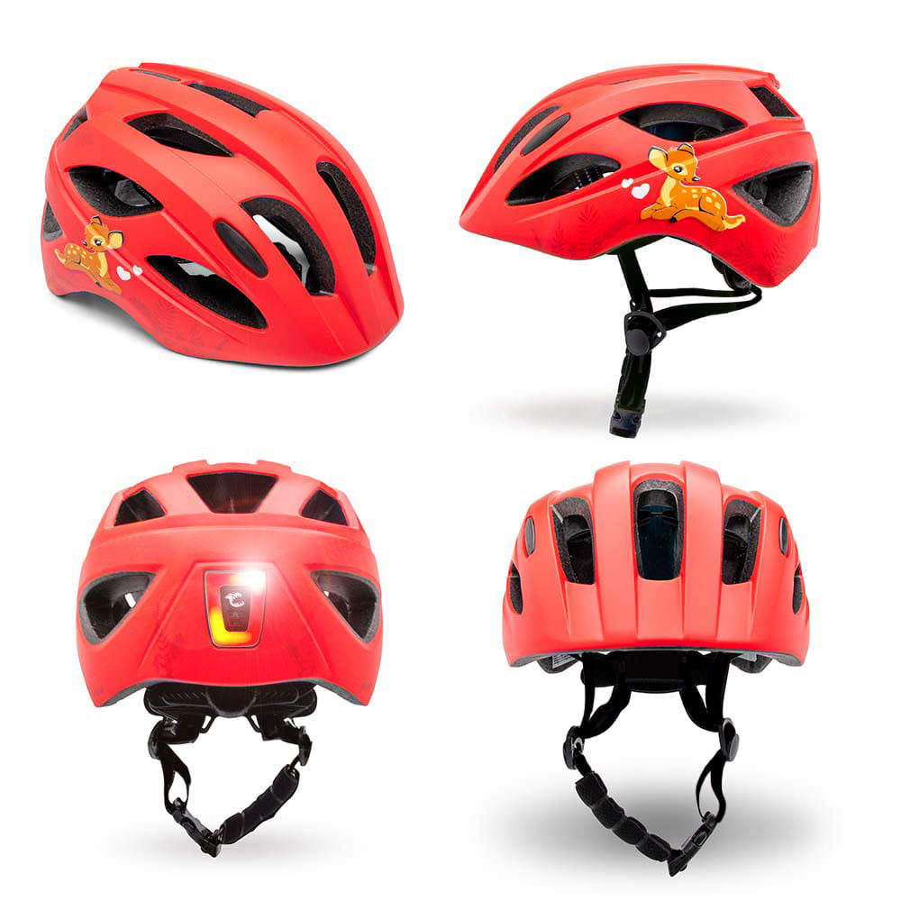 Cute Bicycle Helmet - Red
