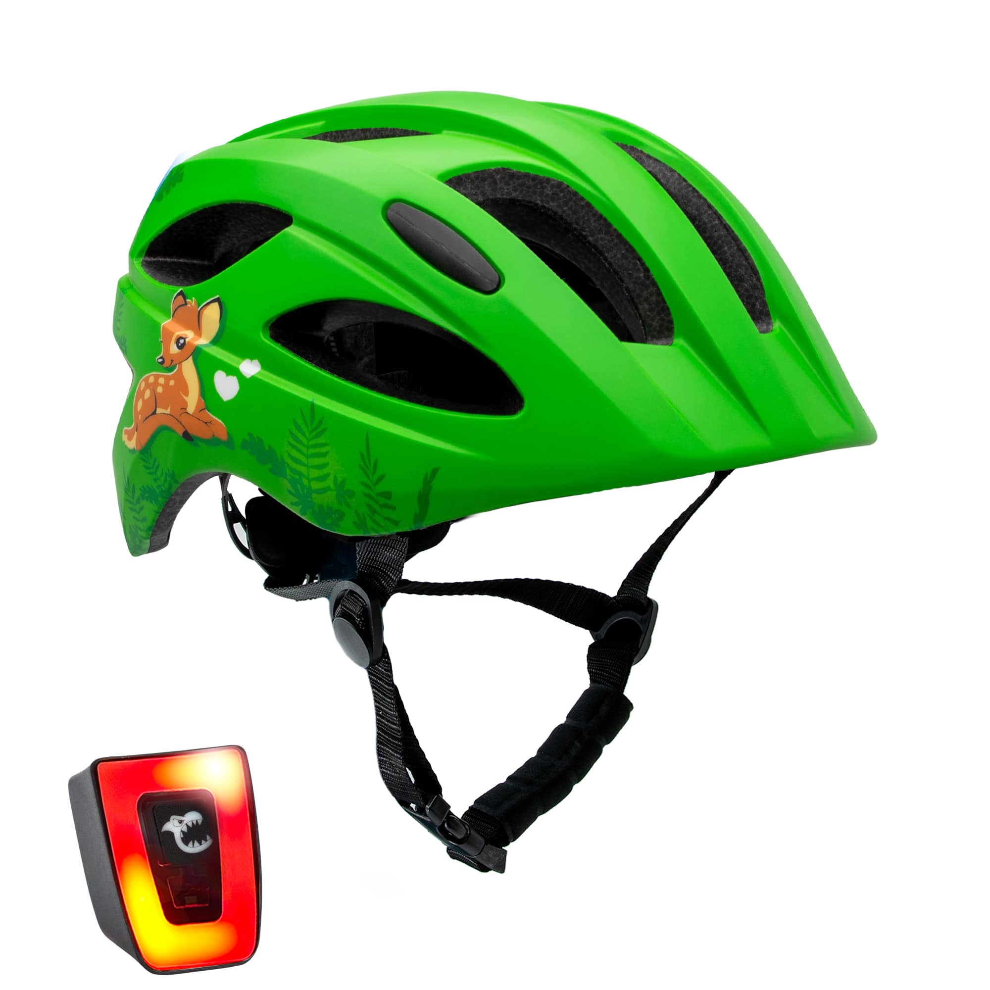 Cute Bicycle Helmet - Green