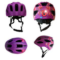 Load image into Gallery viewer, Heartbeat Stripes children's helmet with light
