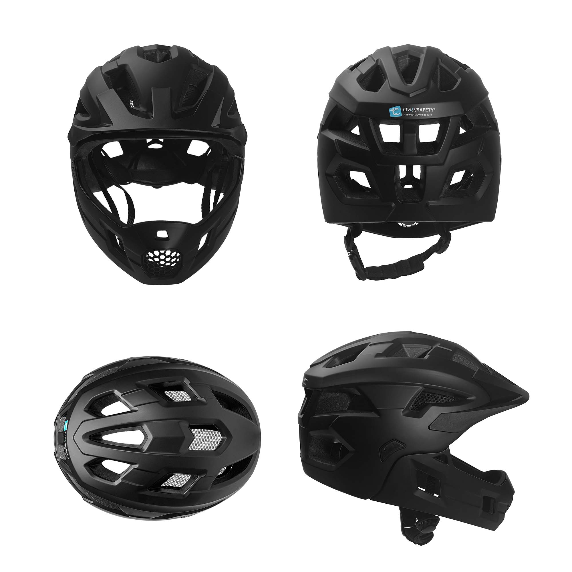 TITAN fullface bicycle helmet