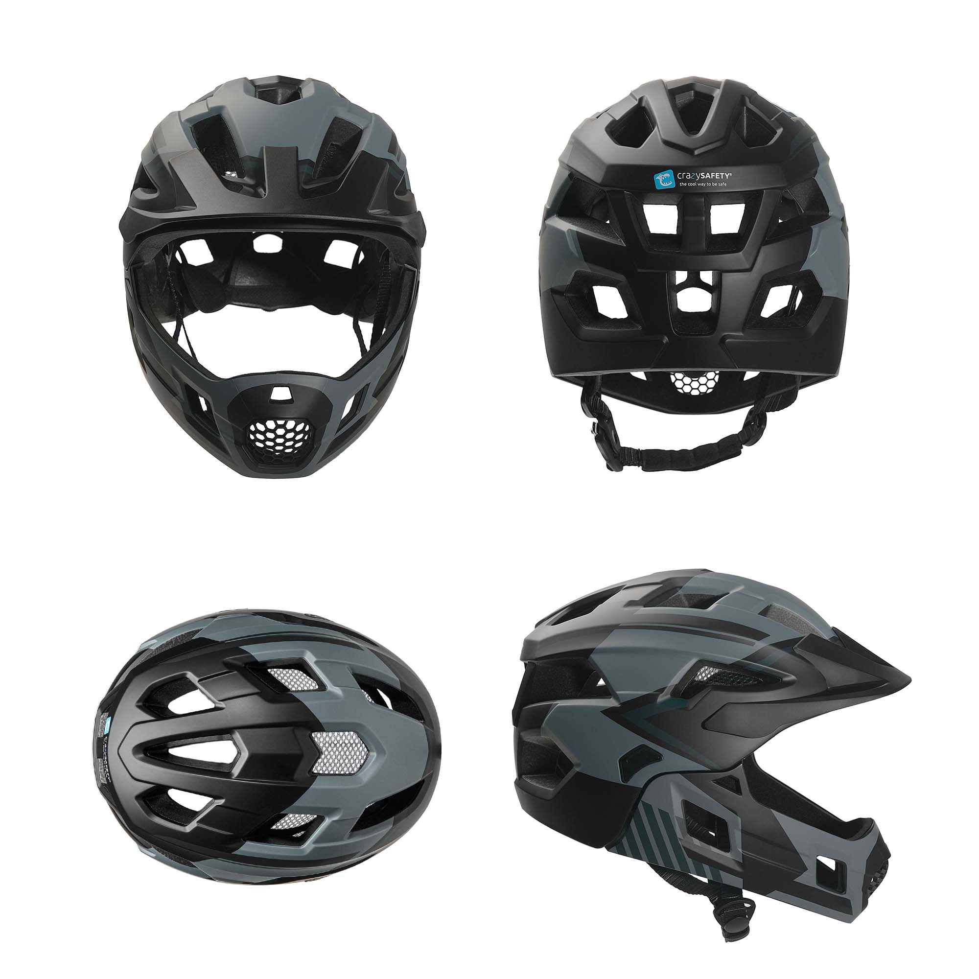 TITAN fullface bicycle helmet