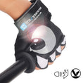 Load image into Gallery viewer, Cycling gloves with reflective eyes
