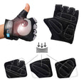 Load image into Gallery viewer, Cycling gloves with reflective eyes
