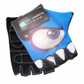 Load image into Gallery viewer, Cycling gloves with reflective eyes
