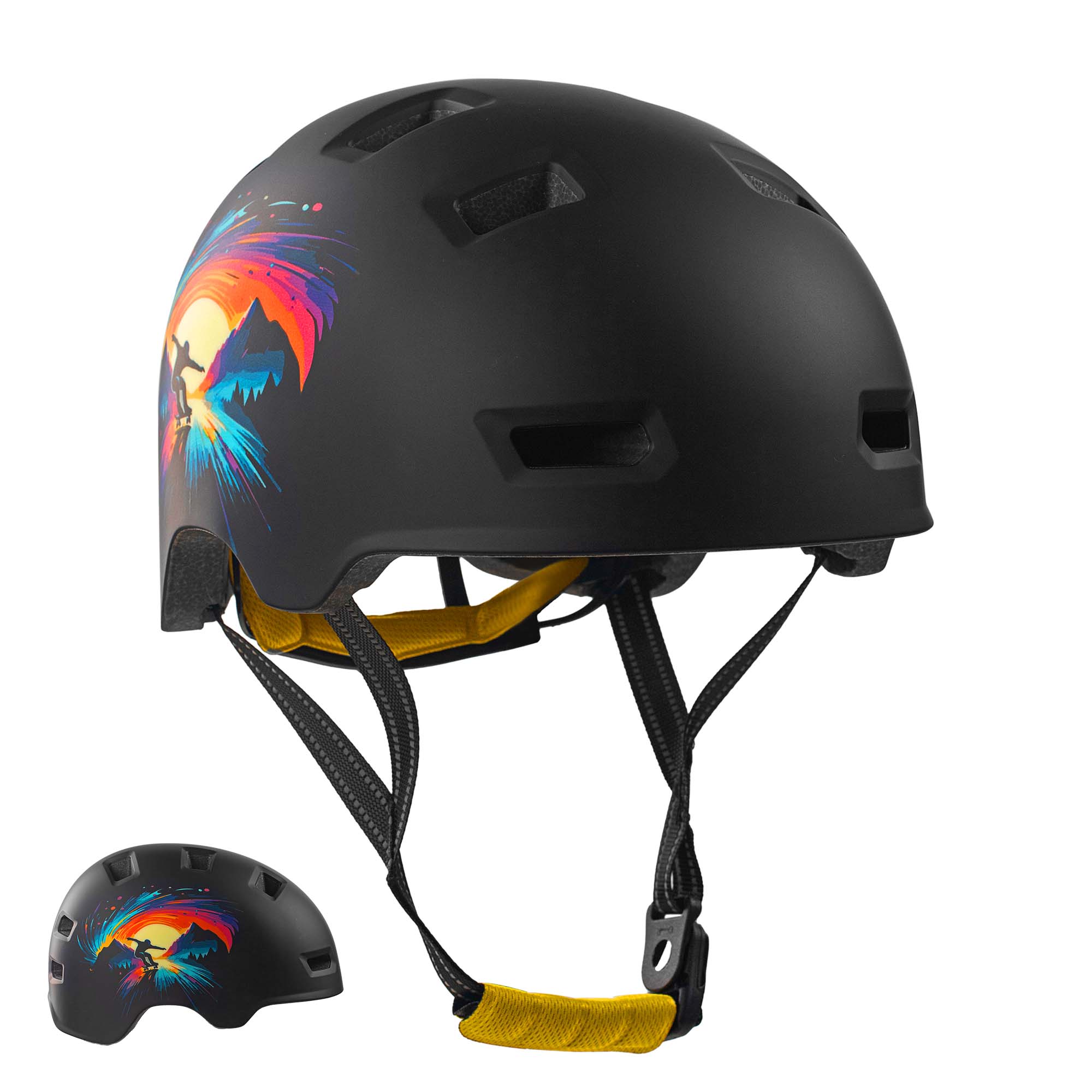 RAMPAGE skater bicycle helmet - Urban