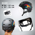 Load image into Gallery viewer, RAMPAGE skater bicycle helmet - Urban
