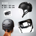 Load image into Gallery viewer, RAMPAGE skater bicycle helmet - Urban
