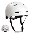 Load image into Gallery viewer, Vertigo urban bicycle helmet with front and rear lights
