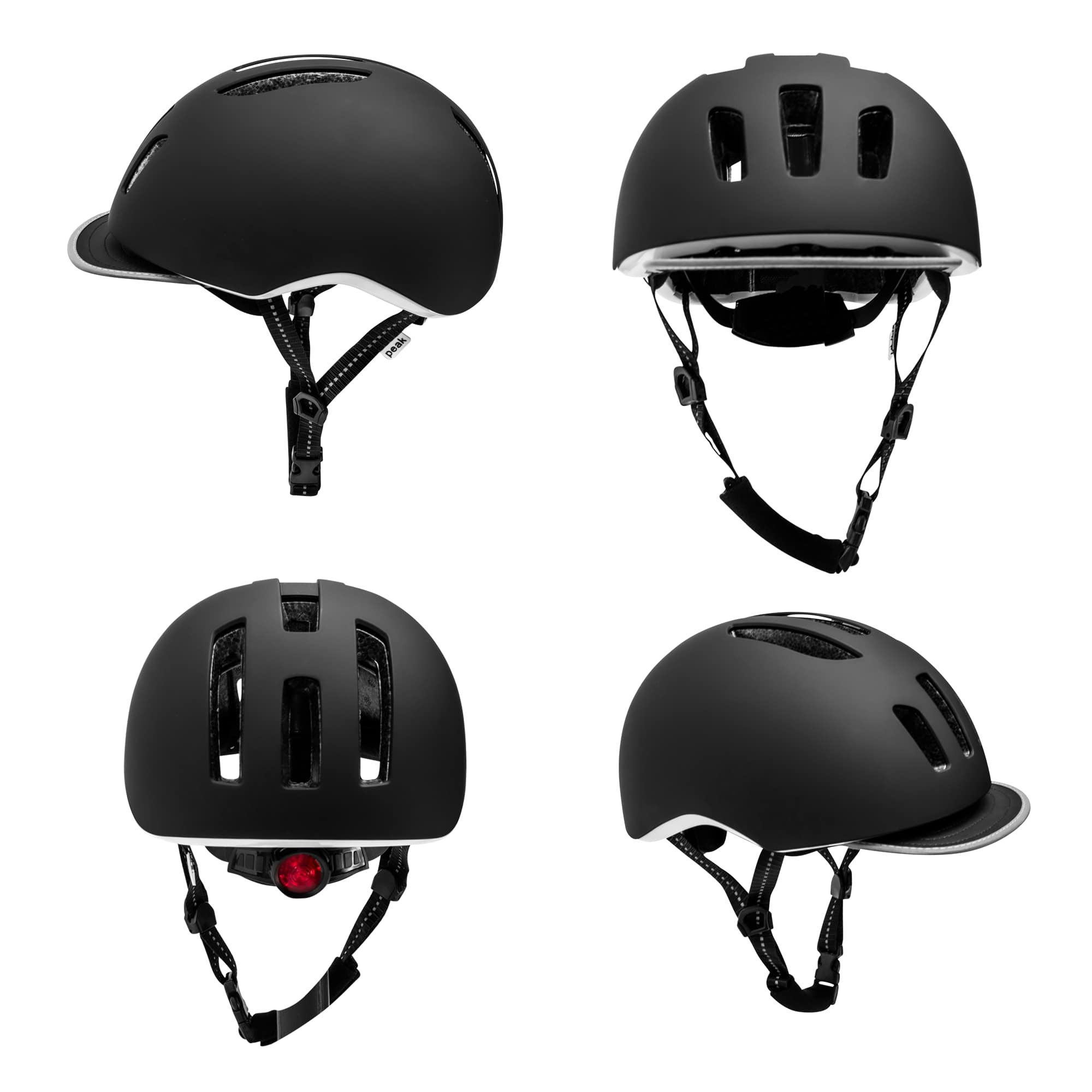 METRO urban bicycle helmet with light