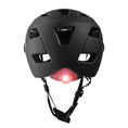 Load image into Gallery viewer, OAK E-Bike bicycle helmet with UV visor, LED lights, reflective straps, and Fidlock buckle
