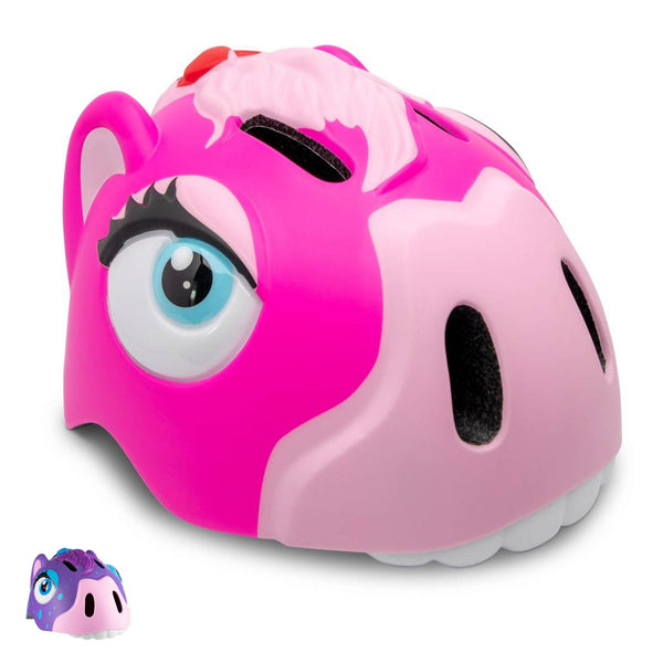 Pony bicycle helmet