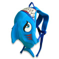 Load image into Gallery viewer, Crazy Safety Backpack Blue Shark backpack
