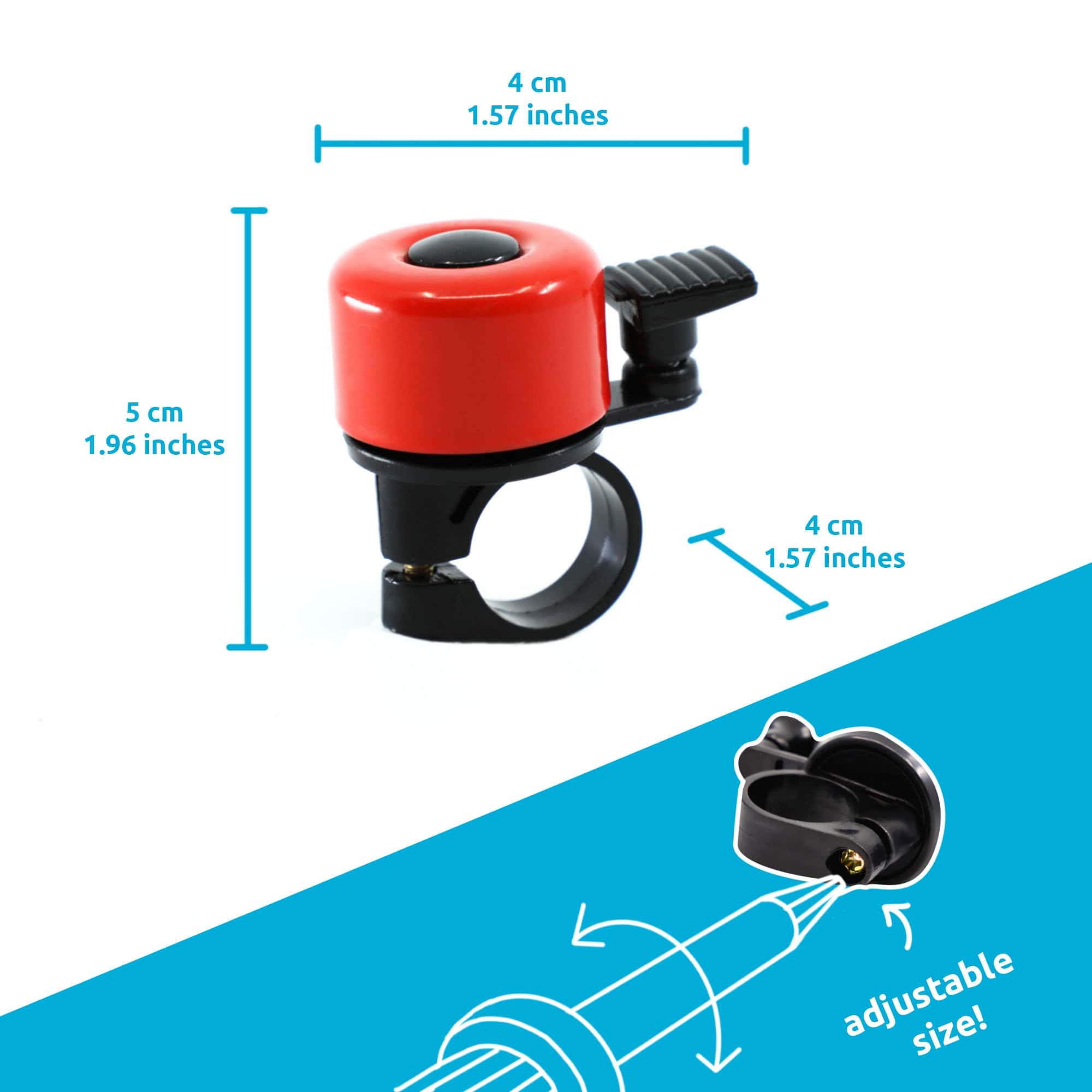 Crazy Safety bike bells – loud and clear sound for safe cycling