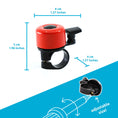 Load image into Gallery viewer, Crazy Safety Bicycle bell Bicycle bell
