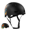 Load image into Gallery viewer, Crazy Safety Bicycle helmet All black / L (57-61cm) RAMPAGE skater bicycle helmet - Belle
