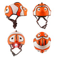 Load image into Gallery viewer, Crazy Safety Bicycle helmet Clownfish bicycle helmet
