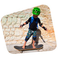 Load image into Gallery viewer, Crazy Safety Bicycle helmet Graffiti Splash children's helmet with light
