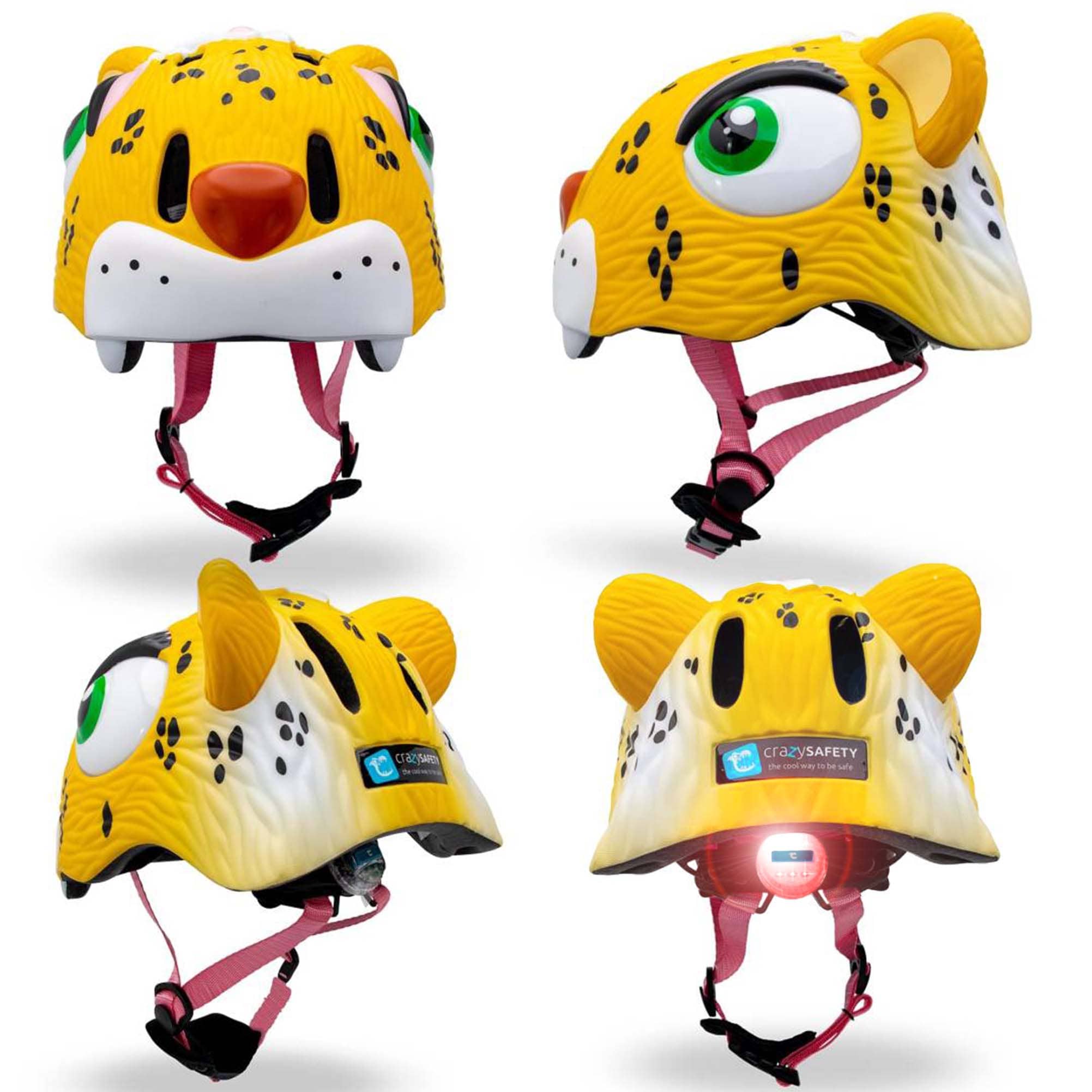 Crazy Safety Bicycle helmet Leopard bicycle helmet