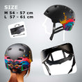 Load image into Gallery viewer, Crazy Safety Bicycle helmet RAMPAGE skater bicycle helmet - Urban
