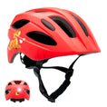 Load image into Gallery viewer, Crazy Safety Bicycle helmet Red / M (54-58cm) Friends children's helmet with light
