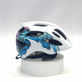 Load and play video in Gallery viewer, Graffiti Splash children's helmet with light
