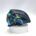 Load and play video in Gallery viewer, Graffiti Splash children's helmet with light
