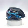 Load and play video in Gallery viewer, Graffiti Splash children's helmet with light
