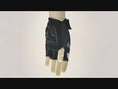 Load and play video in Gallery viewer, Cycling gloves with reflective eyes
