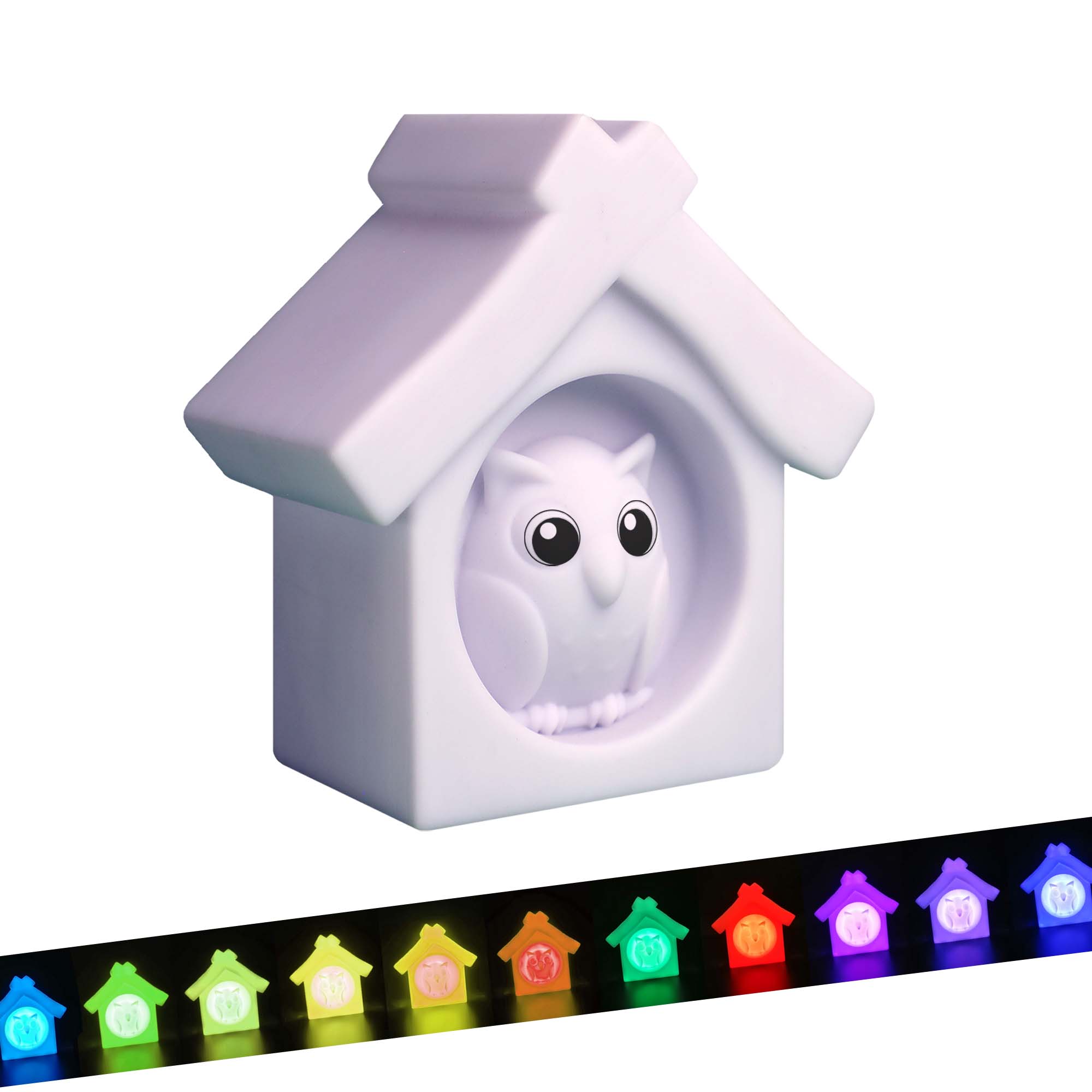 Lámpara LED Búho - Multicolor
